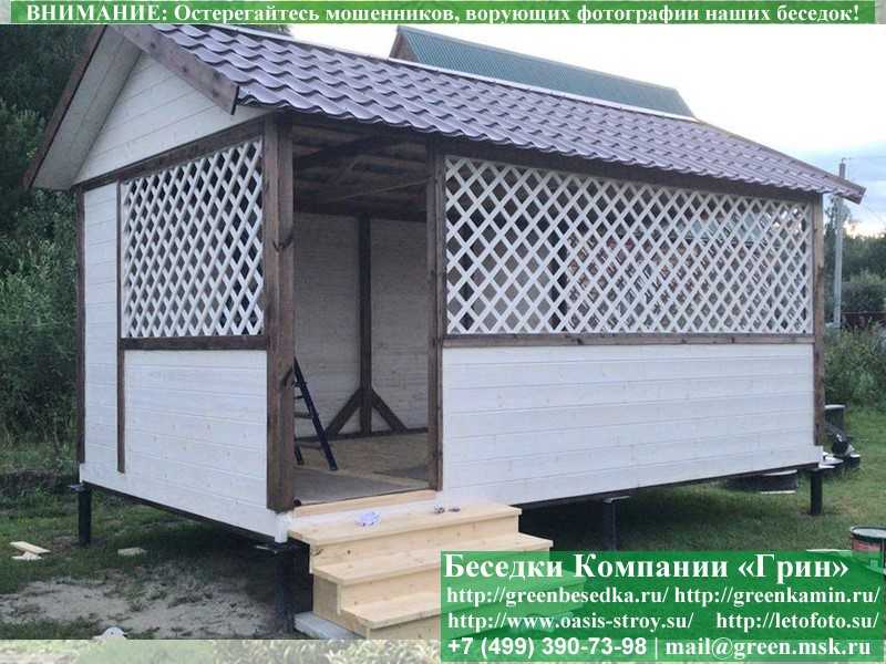Покраска, Обработка Беседок, Бытовок, Веранд  - 7